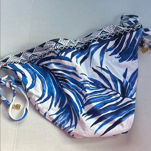 For bundles only - Frankie's Bikinis swim bikini bottom string side / charms L - Picture 2 of 4